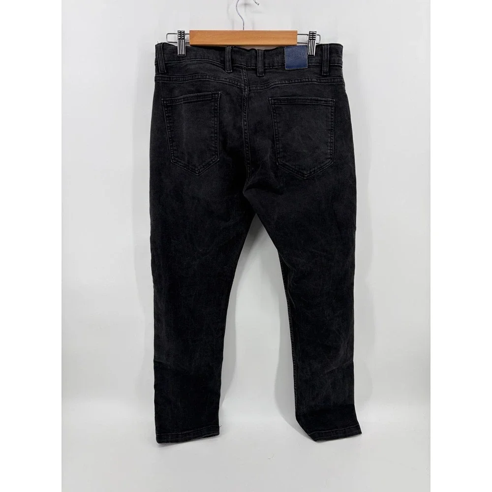Mugsy Jeans, Designed in Chicago, Stretch Denim, Squid Inks, Men's Size 34x30